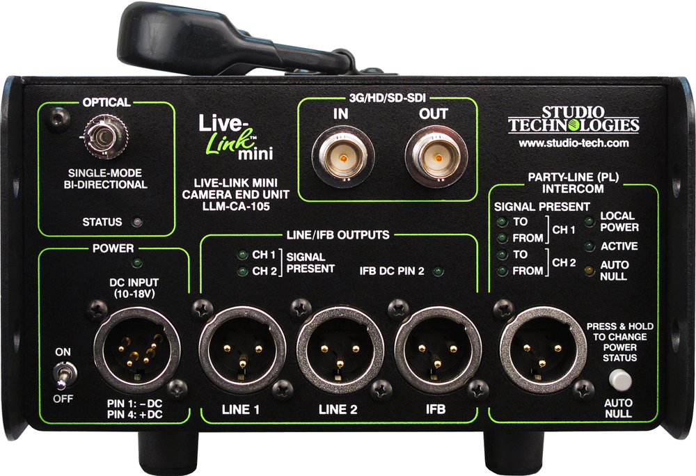 Live-Link Mini Remote Camera Interface System