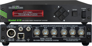 Model 410 SDI-Over-Fiber Transport System