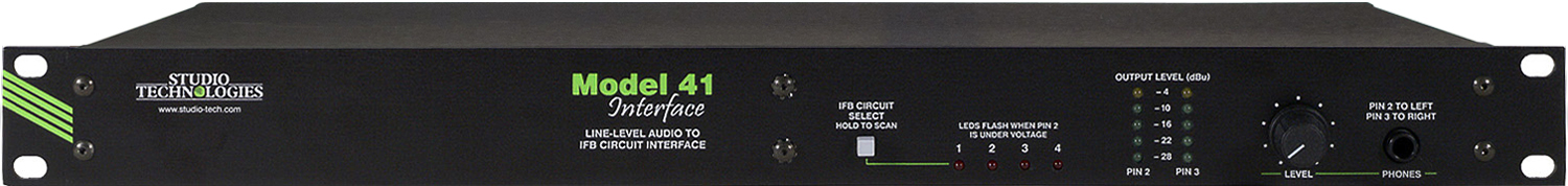 Model 41 IFB Interface