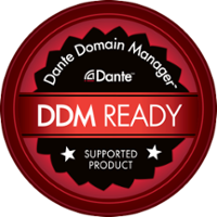 Studio Technologies products are Dante Domain Manager (DDM) Ready