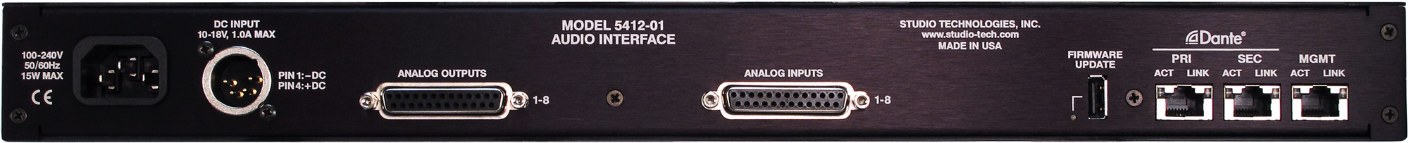 Model 5412 Audio Interface