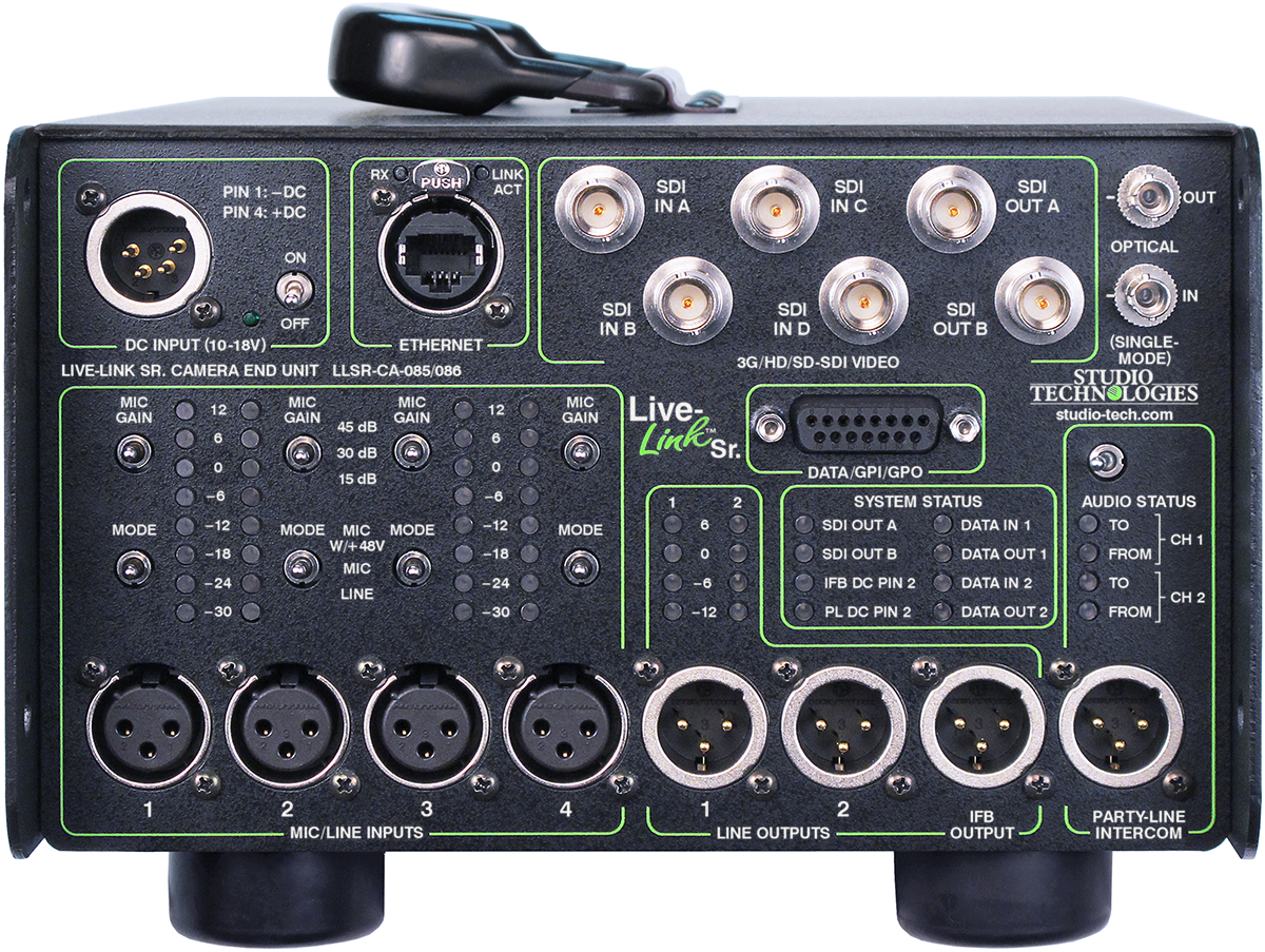 Live-Link Sr. Remote Camera Interface System Camera End Unit (Order Code: LL-CA-085/086)